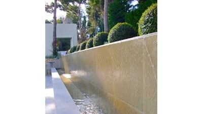 A well-chosen water feature with a subtle, harmonious background sound can infuse the simplest of calm and a spa retreat-like quality.