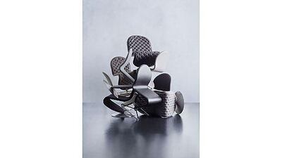 The System 1-2-3 chair is one of Panton's most recognisable designs. Courtesy of Verpan