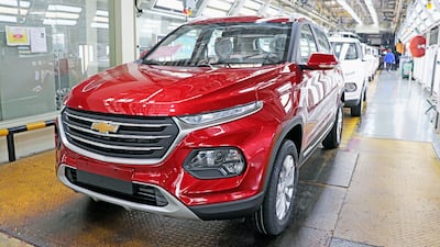 The first Grooves heading for the Middle East roll off the production line.