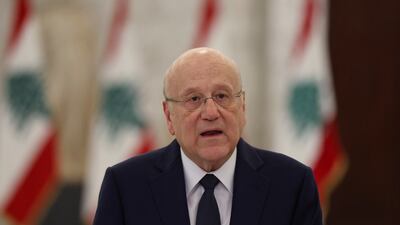 Lebanon's prime minister-designate Najib Mikati will continue in a caretaker role until a government is formed. Reuters
