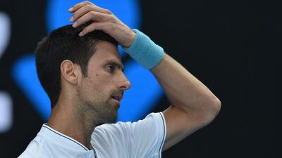 Novak Djokovic suffered his earliest Australian Open exit since 2006. Paul Crock / AFP