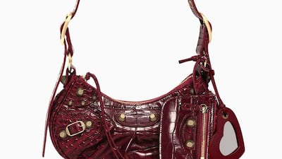 Balenciaga bag, Dh7,700 at Ounass. Photo: Ounass