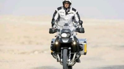 He will first travel to Oman and Qatar, return to Dubai and then take the ferry to Iran.