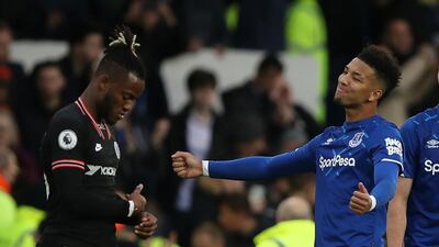 Centre-back: Mason Holgate (Everton) – Epitomised Everton’s defiance under Duncan Ferguson with some brilliant last-ditch challenges and interceptions against Chelsea. Reuters