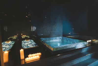 At-home wellness corners are all the rage, with people creating ice baths and saunas. Photo: Antolini