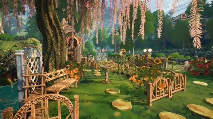 Garden Life: A Cozy Simulator uses a procedural growth system, allowing flowers to develop differently depending on their surroundings. Photo: stillalive studios