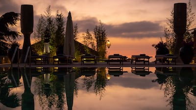 Sunset views over Kfour