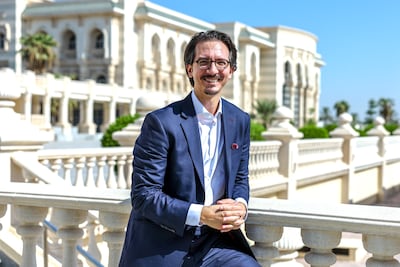 Dr John Katsos, visiting lecturer at Cork University business school and a professor at the American University of Sharjah. Victor Besa / The National