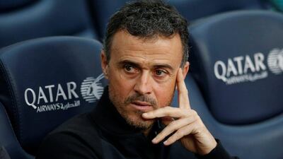 Luis Enrique announced Wednesday he will not look to renew his contract at Barcelona when it expires in the summer. Albert Gea / Reuters