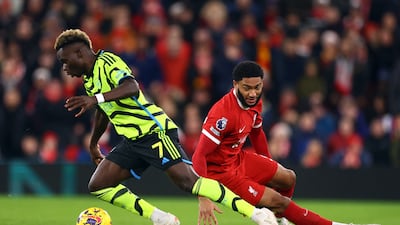 Did well to skip past two red shirts before setting Odegaard up on the edge of the penalty area. Later, he timed a run well to get past Gomez and Alisson, but pushed the ball too wide to apply the finish himself. Reuters