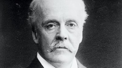 Britain’s foreign secretary Arthur Balfour wrote a letter on November 2, 1917 to Lord Rothschild setting forth Britain's support for the establishment of a Jewish state in Palestine. Photo12 / UIG via Getty Images