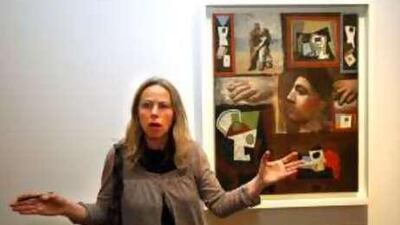 Travels with Pablo: Anne Baldassari, the director of the Musee National Picasso, at Emirates Palace.