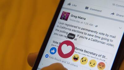 Do you like your Facebook friends? Mary Altaffer / AP Photo