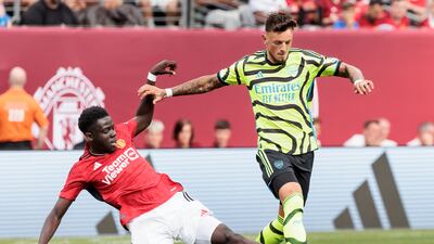 Omari Forson 6 - Went on the left at half time in the game billed as ‘Old Rivals, New York’. Worthy experience for the young player, but limited impact all pre-season. EPA