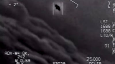 The US Department of Defence said it is investigating more than 650 unidentified object sightings. AFP