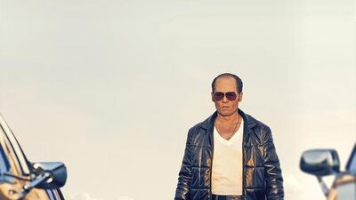 Johnny Depp is barely recognisable as Whitey Bulger in the Boston-set film Black Mass. Warner Bros. Entertainment via AP