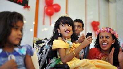 Maitha Alarai and her friends had a great time when the youngster’s wish to be a princess came true and they all enjoyed VIP treatment at the Ritz-Carlton Al Maqta. Delores Johnson / The National