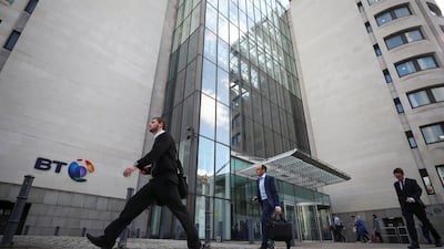British Telecom (BT)'s headquarters is seen in central London, Britain May 10, 2018. Reuters