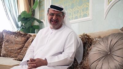 Abbas Al Khoori, chief executive of Maqta Bridge Engineering, co-founded Inner Space meditation centre. Lee Hoagland / The National