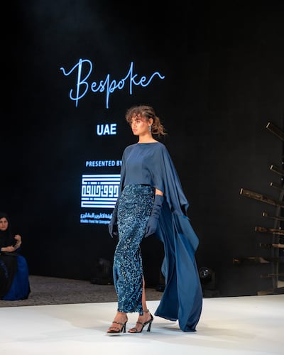 Bespoke Atelier showcased its signature flair for bold, joyful colour. Photo: Abu Dhabi Modest Fashion Week