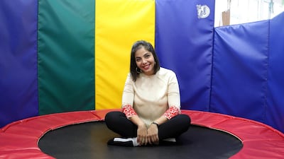 Pia Bahri started My Gym UAE because she wanted a child friendly business. Pawan Singh / The National