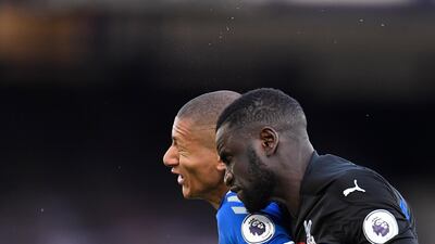 Cheikhou Kouyate 6 - A needless foul gave Everton a dangerous free-kick close to half-time, but the defender made up for it with a block on a Sigurdsson shot that looked to be troubling Guaita. AFP