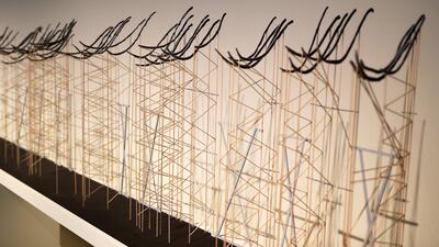 Ye Harvest from the Eleven-Page Letter by multimedia artist Golnar Adili