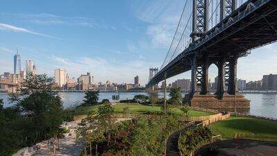 Another landmark New York bridge is the Manhattan Bridge. Photo: Julienne Schaer/NYC & Company