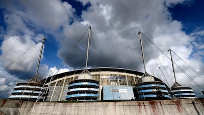 Manchester City have received permission to expand the Etihad Stadium, pictured on April 11, 2012, to a capacity of more than 60,000. Laurence Griffiths / Getty Images