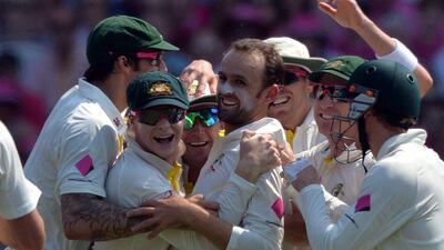 Australia finished off a 5-0 Ashes whitewash on Sunday. Saeed Khan / AFP