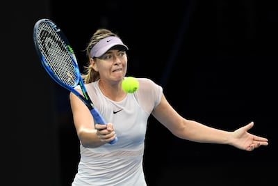 Maria Sharapova has a wild card to compete in Dubai where she will bid to win the title for the first time. Quinn Rooney / Getty Images