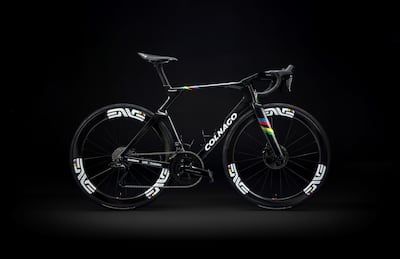 A Colnago racing bike is expected to fetch up to $20,000 at the auction. Photo: Sotheby's