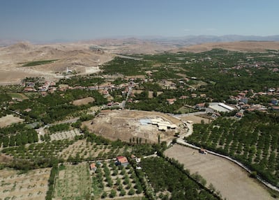Overview of Arslantepe mound in the Orduzu plain, Turkey. Photo: Unesco