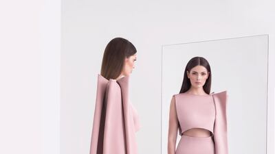 Maison Nabooda's collection is inspired by arhictect Henning Larsen's 'Damascus Rose'.