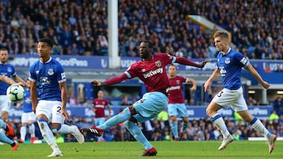 Pedro Obiang was crucial to West Ham United's victory against Everton on Sunday. Getty Images
