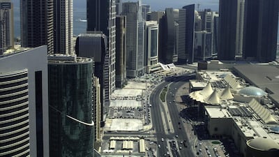 The cutting of diplomatic ties and sealing of borders between Qatar and other GCC states, including the UAE and Saudi Arabia, has serious economic implications for the country. Patrick Baz / AFP