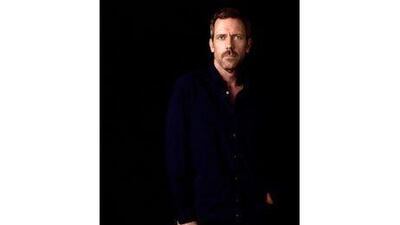 The British actor Hugh Laurie, who plays the character of Dr Gregory House.