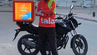 Talabat seeks to double the number of riders to 30,000 by year-end. Courtesy Talabat