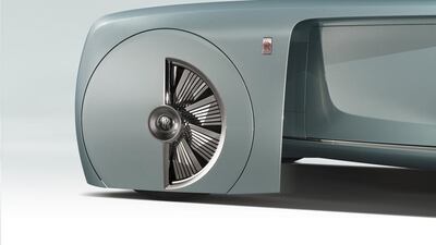 The Vision Next 100 features some innovative design cues. Courtesy Rolls-Royce