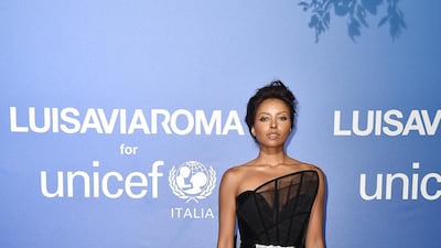 Kat Graham attends the Unicef Summer Gala on August 9, 2019 in Porto Cervo, Italy. Getty Images