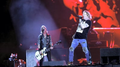 Bassist Duff McKagan, Rose and Slash were the only members of the band's original line-up.