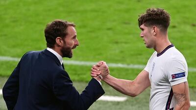 John Stones 7 - Back with Maguire who he performed well with in the 2018 World Cup finals. Looked in charge like his team. Went off after 79 and appeared to be carrying a knock. AFP