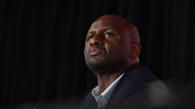 Patrick Vieira joined Nice as their manager after two and half years at New York City FC. Yann Coatsaliou / AFP