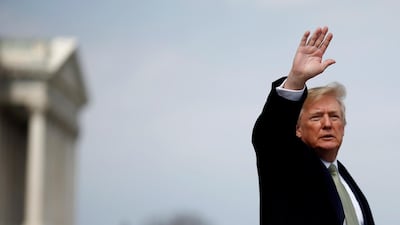 US President Donald Trump pictured in a file photo. Reuters