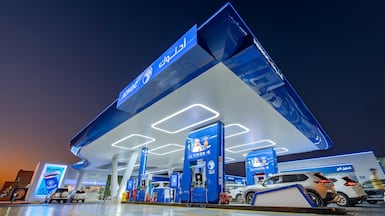 Adnoc Distribution has 977 service stations – 562 in the UAE, 172 in Saudi Arabia and 243 in Egypt. Photo: Adnoc Distribution