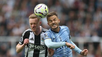 Booked for sliding tackle from behind on Udogie. Rescued by crossbar when he deflected Porro cross towards own goal. Usual non-stop running but Newcastle’s midfield in general not at best. Reuters