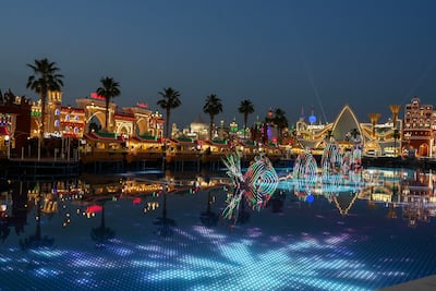 The family-friendly attraction is offering unlimited rides for Dh99 in its Carnaval area. Pawan Singh for The National