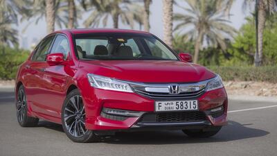 Honda Accord Sport. Antonie Robertson / The National