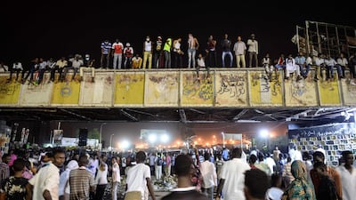 Protesters have maintained a sit-in outside the Sudanese armed forces headquarters since April 6 to demand a transition to civilian rule. AFP