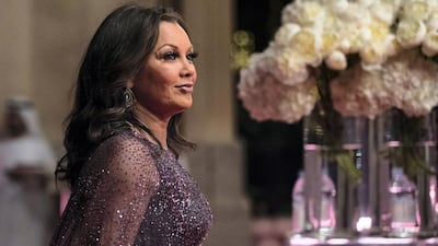 Vanessa Williams walks the red carpet during the opening night of the Dubai International Film Festival at Dubai's Madinat Jumeirah. Christopher Pike / The National.